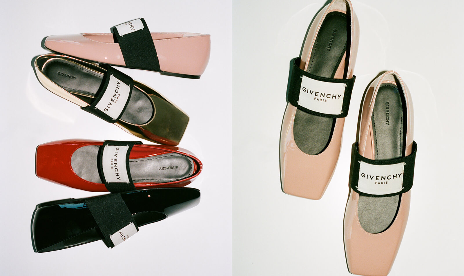GIVENCHY Sliced Square Ballerina