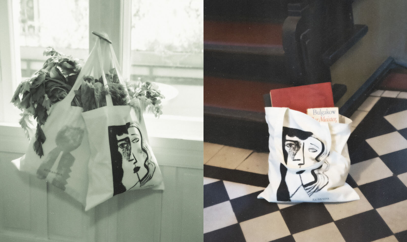 AKIRANAKA Graphic Tote Bag