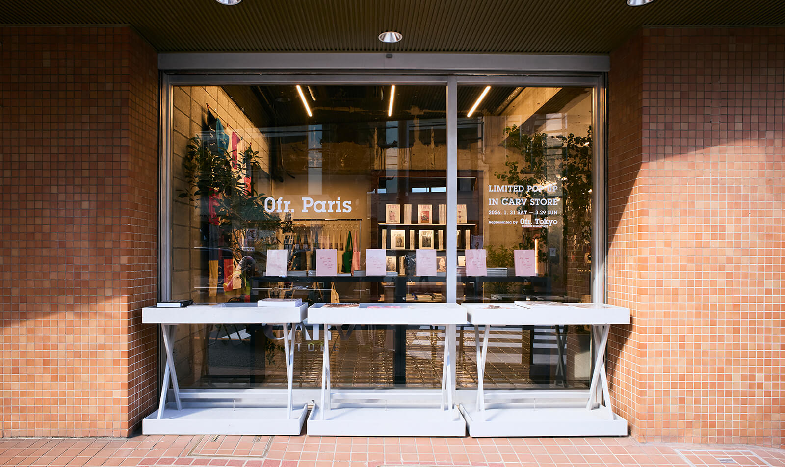 0fr. Paris / Tokyo × CARV STORE